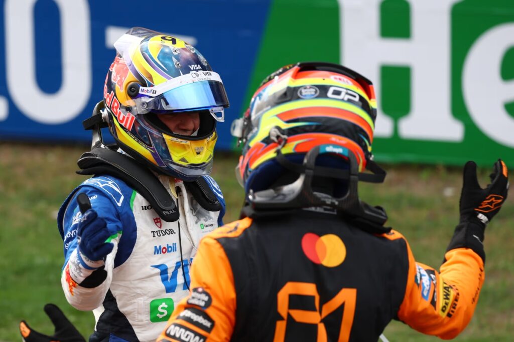 Further down the order, George Russell claimed fourth for Mercedes, while Alex Albon executed a stunning recovery drive from P15 to fifth. / Photo F1