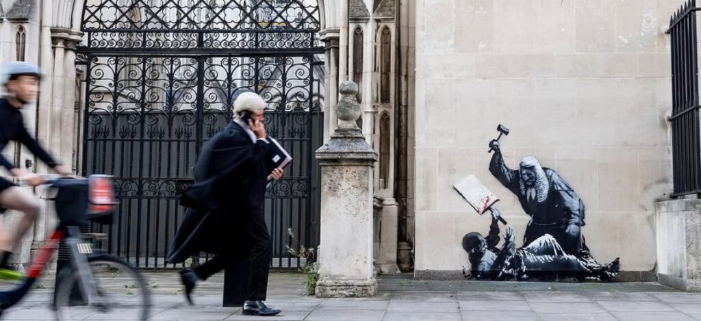 Banksy mural