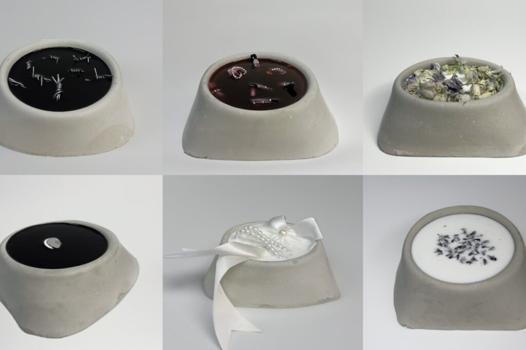 “Scattered Pieces” / Photo via Luna Palazzolo Daboul