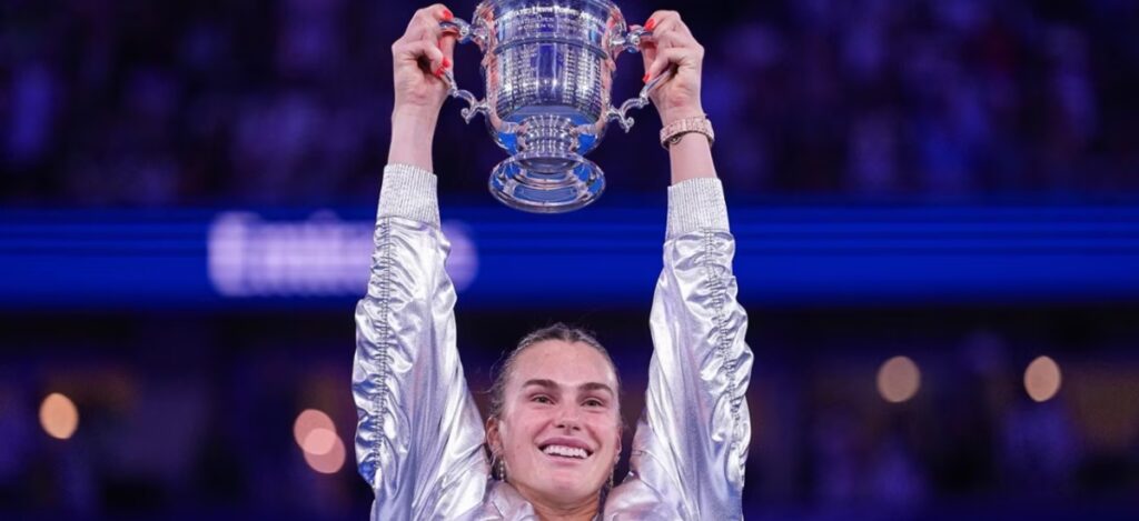 Sabalenka’s triumph in New York is not only a reflection of her physical power but also of her mental resilience. / Photo via US Open