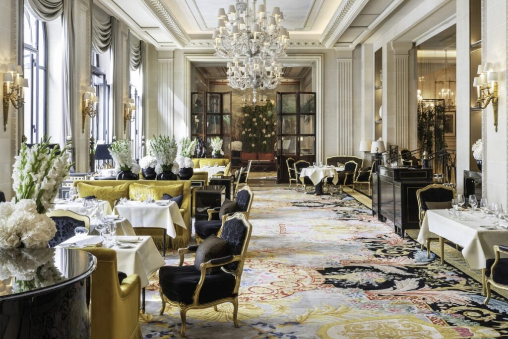 The renovation elevates guest experience with spaciousness, comfort, and modern amenities while preserving heritage and style. / Photo via Four Seasons George V