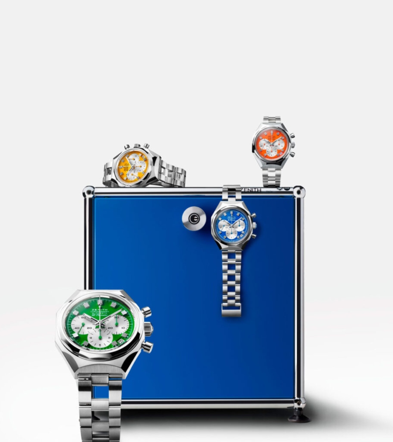 The Defy Chronograph USM combines aesthetic appeal with technical prowess. / Photo via Zenith