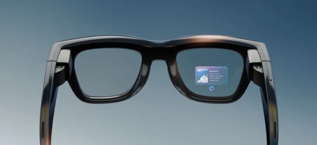 Competitive Pressure: meta is trying to catch up in the competitive wearables and AR/AI market, against companies like Alphabet (Google) and others. / Photo via Meta