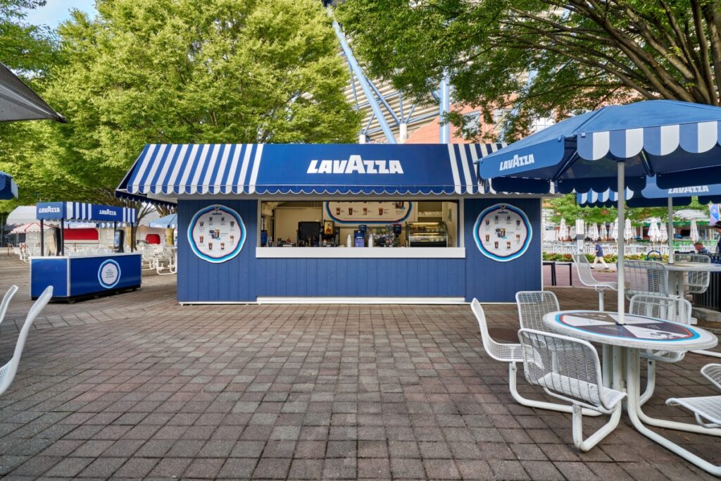 Lavazza brings the soul of Italian coffee to the heart of Flushing Meadows. / Photo Lavazza