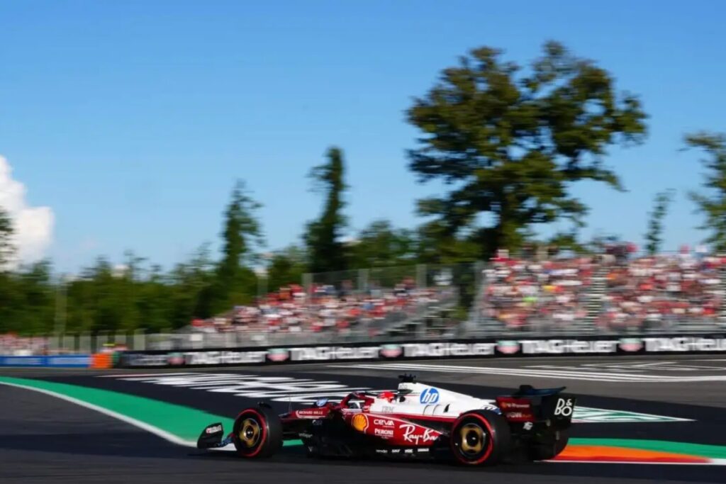 Off the track, Monza hosts fan zones, interactive exhibitions, and concerts, ensuring that the race weekend blends sport with festival energy / Photo via Scuderia Ferrari