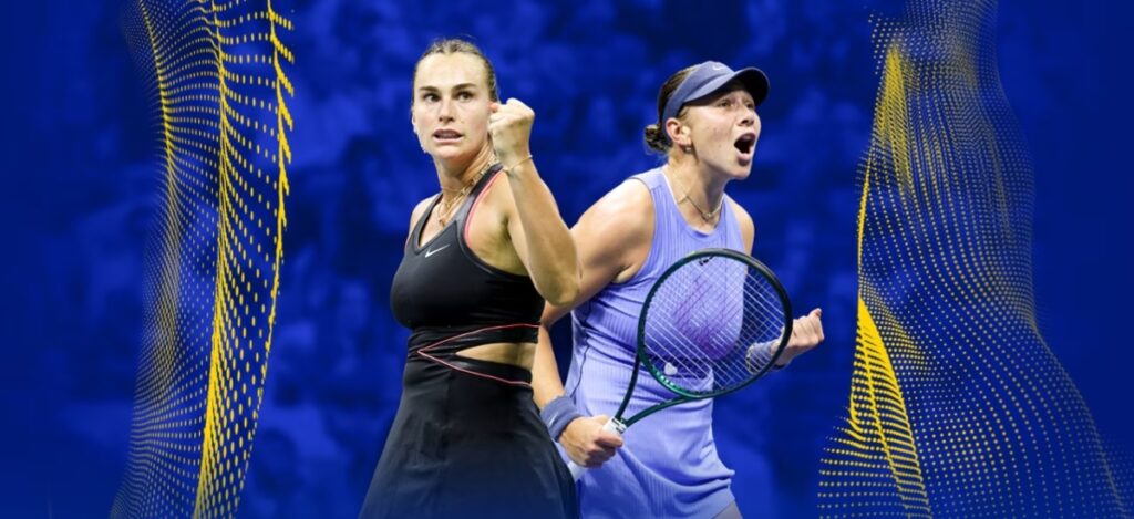 Aryna Sabalenka and Amanda Anisimova are poised to face off in a high-intensity match between two of the tour's most powerful hitters / Photo via US Open
