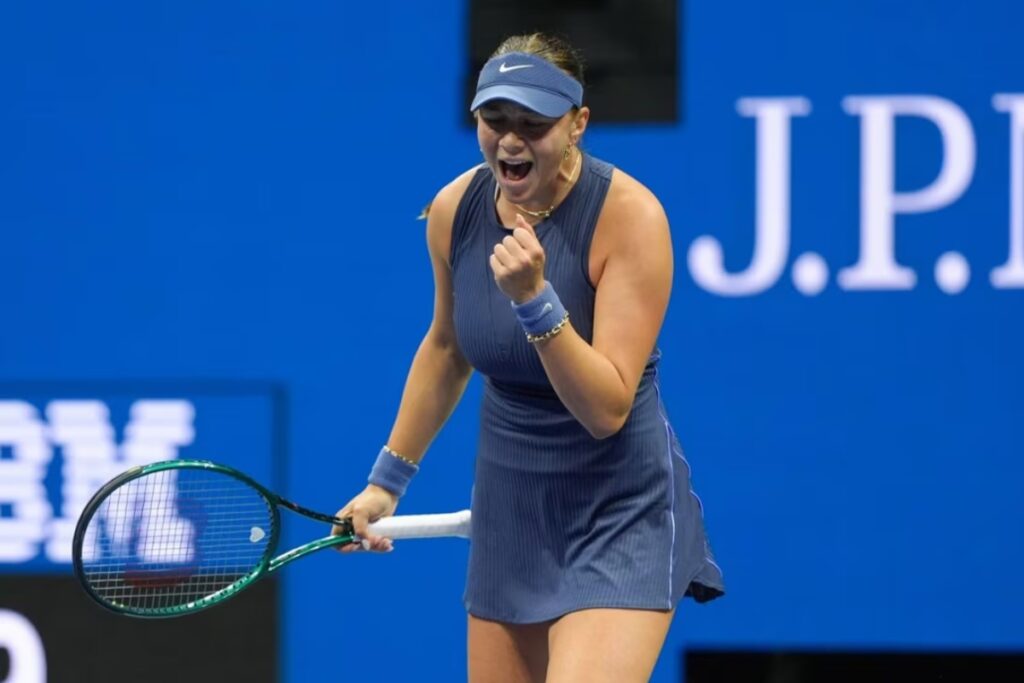 Anisimova leading their head-to-head 6–3, a testament to how effectively she disrupts Sabalenka’s rhythm with her similar pace and power / Photo via