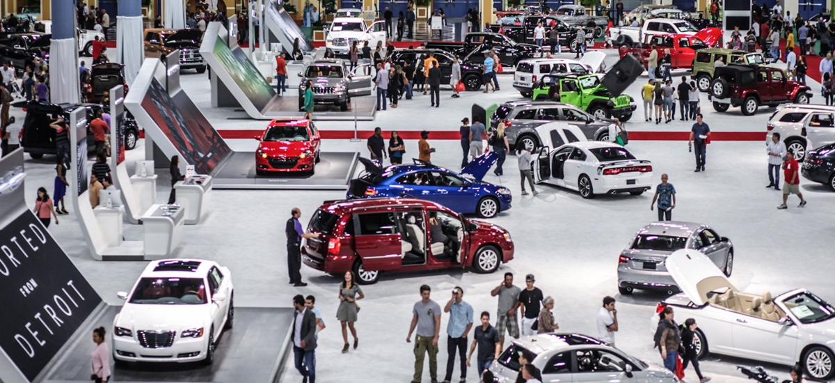 Held at the Miami Beach Convention Center, the Miami International Auto Show features the latest innovations in the automotive industry / Photo via Miami International Auto Show