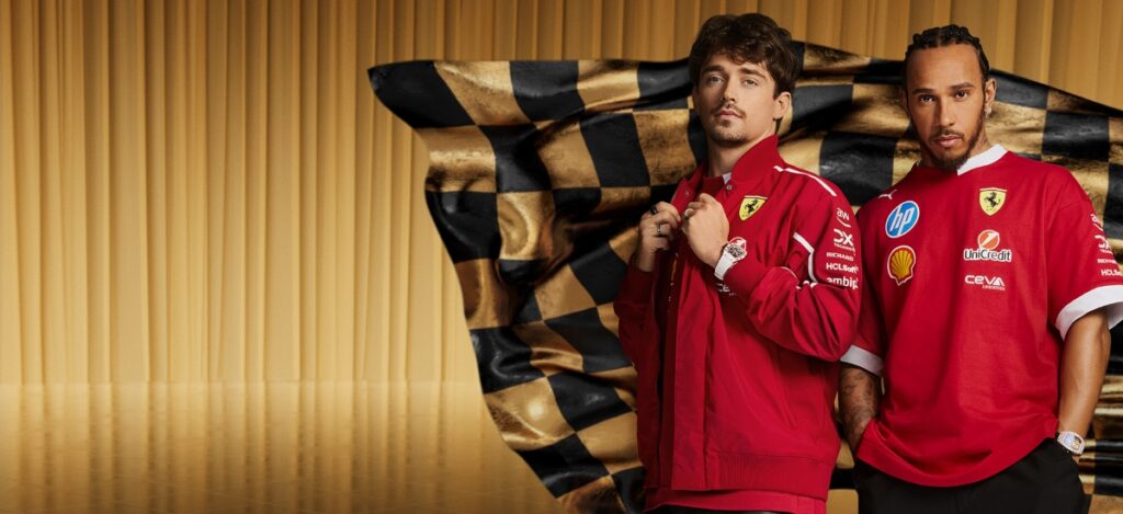 Chivas Regal, in collaboration with Scuderia Ferrari HP, has launched "A Tribute to the Scuderia Ferrari HP Pit Crew," / Photo via Chivas Regal