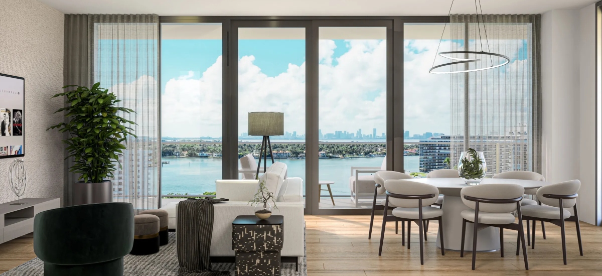 With just ninety-five residences, sophisticated finishes, and a modern aesthetic, Ella offers a truly curated luxury experience / Photo via Ella Residences