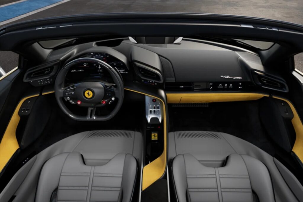 The Testarossa’s wide body was not simply a stylistic choice / Photo via Ferrari