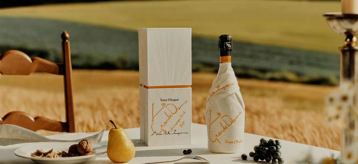 Jacquemus and Veuve Clicquot craft something entirely new, steeped in joy and elegance. / Veuve Clicquot