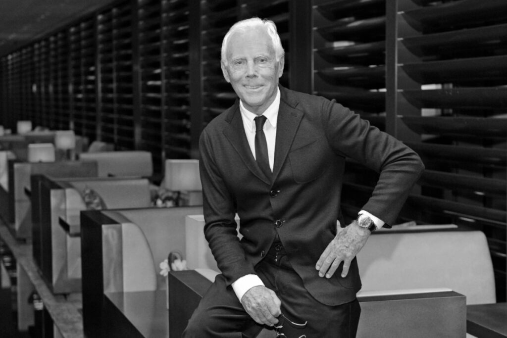 The upcoming Giorgio Armani biopic will be more than cinematic storytelling. It will be a cultural tribute, both for Italians and for the global audience who admired his work. / Photo Armani
