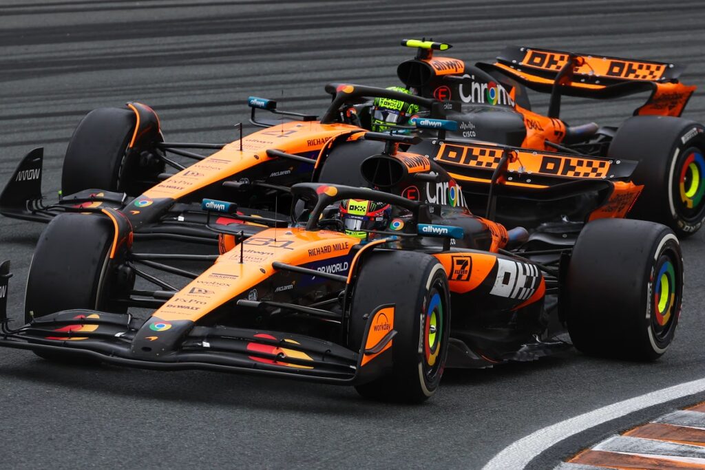 Oscar Piastri currently leads the championship standings, carrying a 31-point cushion over teammate Lando Norris. / Photo F1