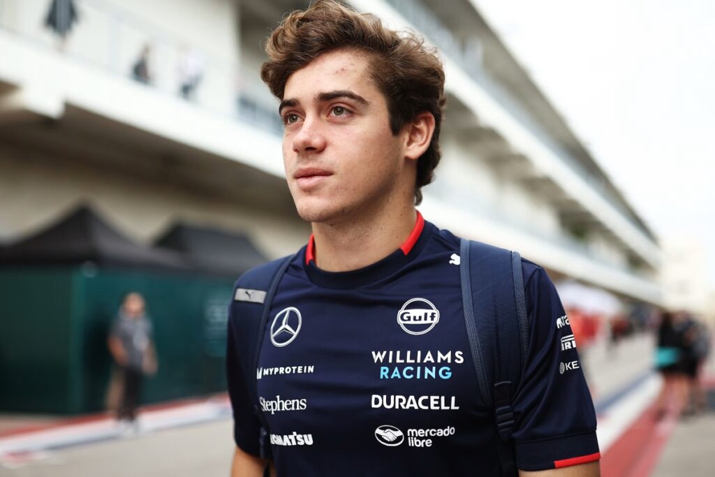 Franco Colapinto revisits the track where he first scored points in 2024. / Photo F1