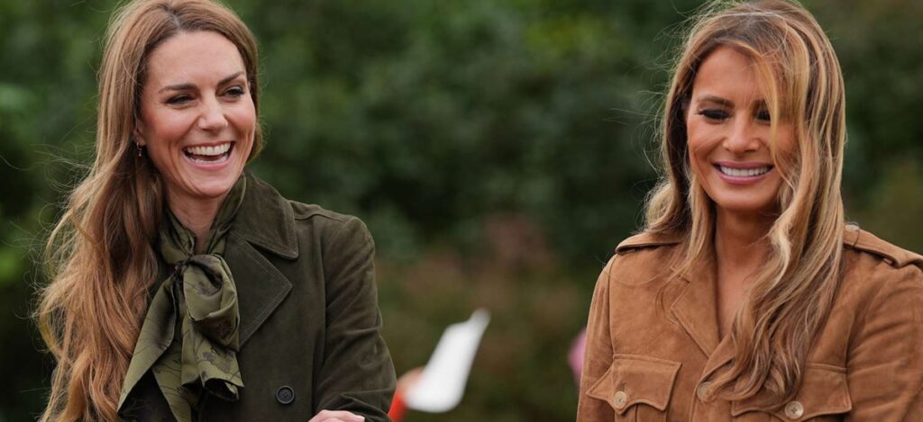 Kate Middleton and Melania Trump shared another remarkable moment in the public eye. / Photo Royal Family