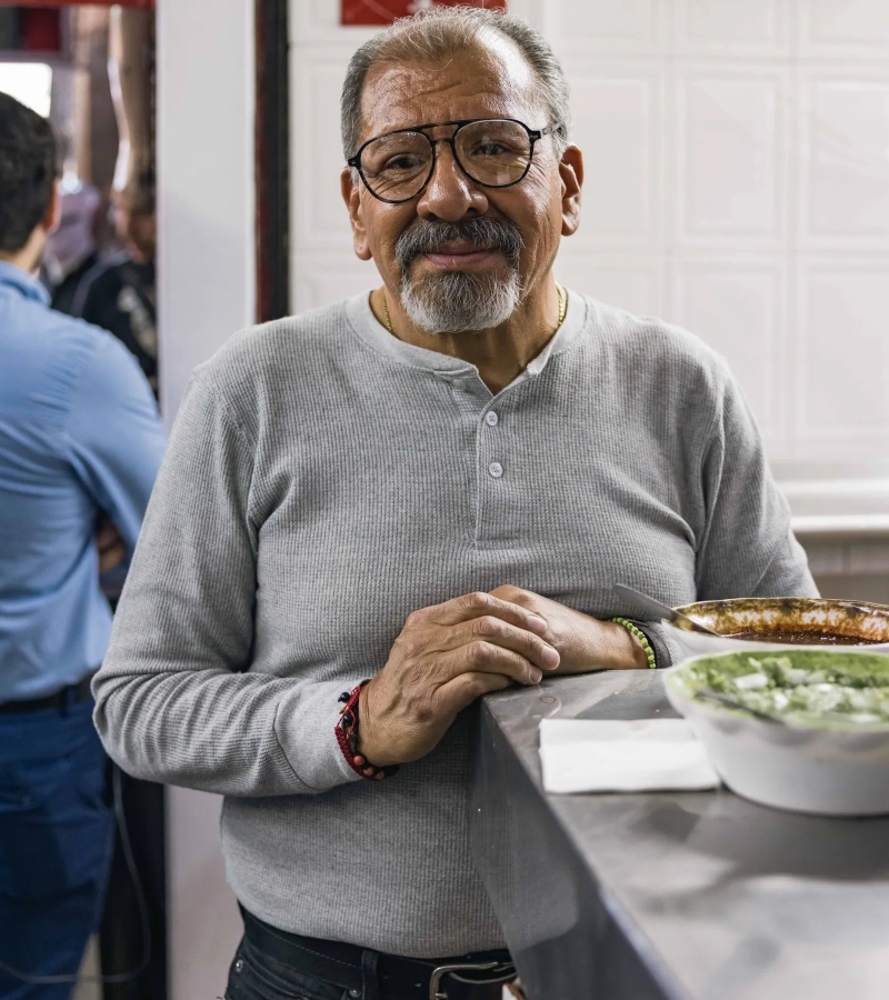 Founded in 1968 by Mario Hernández Alonso, the taquería once served politicians from the nearby Institutional Revolutionary Party headquarters / Photo Califa de Leon