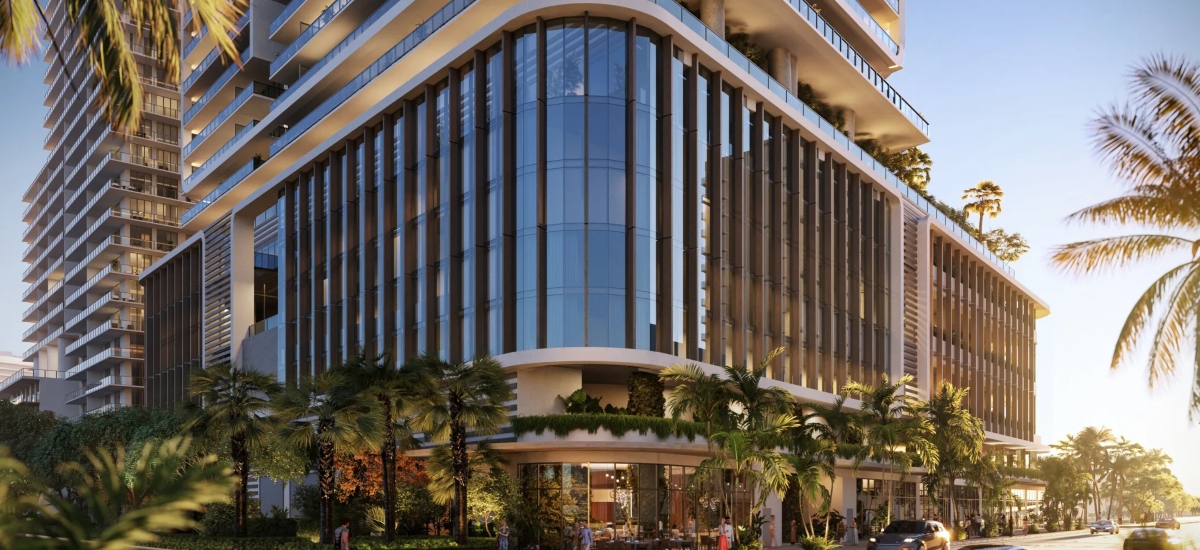 Miami Tropic Residences blends tropical vibrancy with refined design, this residential tower merges artistry, gastronomy, and wellness into a single lifestyle destination. / Photo Miami Tropic Residences