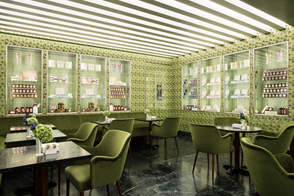 In every boutique—including the London outpost—guests can enjoy Panettone year-round / Photo Pasticceria Marchesi 1824