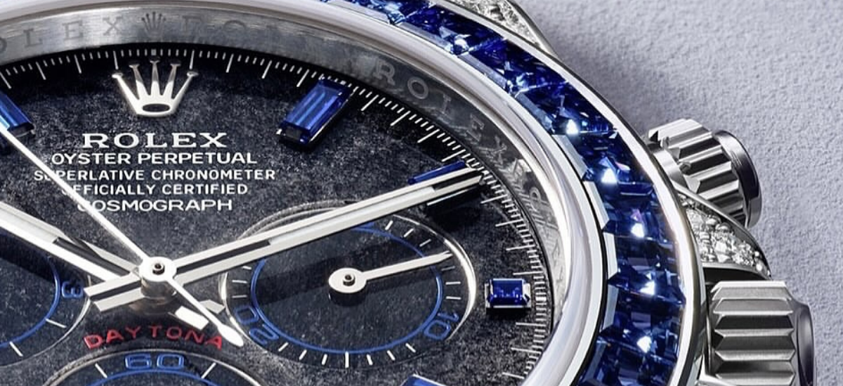 rolex daytona sapphire