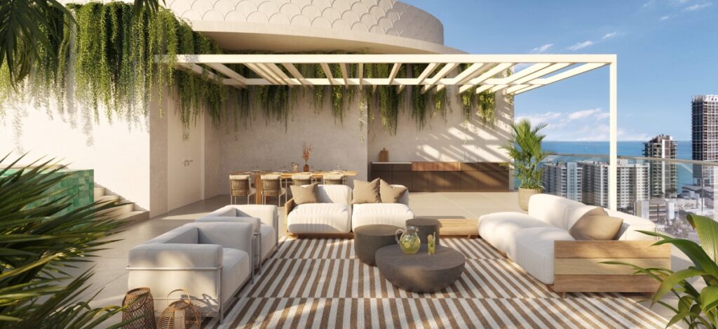 A new architectural icon rises in Miami Beach’s ever-evolving North Beach district: 72 Carlyle, Lefferts’ latest luxury development, designed by acclaimed Italian architect Piero Lissoni. / Photo Wiliams New York