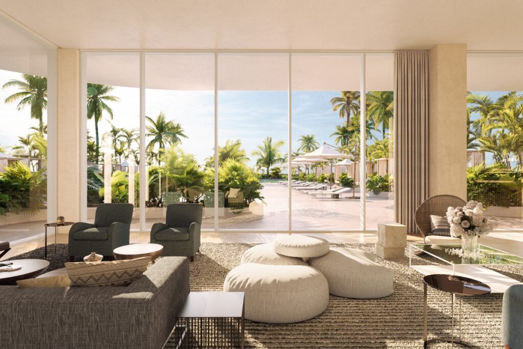 Fiber-optic high-speed internet, valet parking, private entrances, and EV charging stations reflect the project’s commitment to innovation and comfort / Photo Williams New York