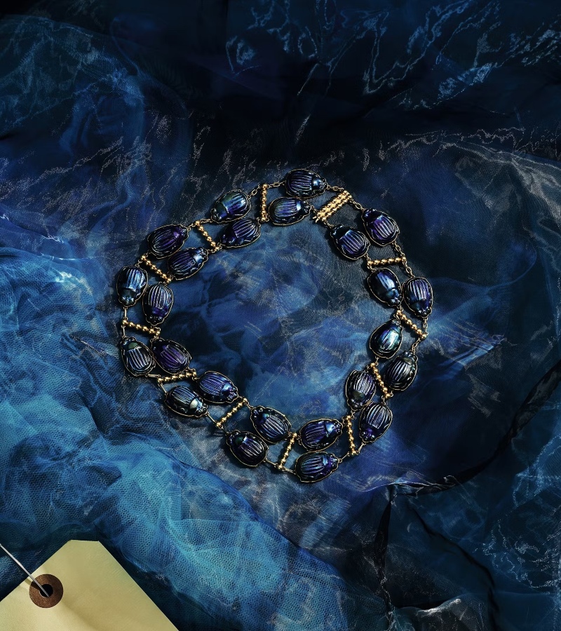 To celebrate the cinematic debut, Tiffany transformed its Fifth Avenue flagship, The Landmark, into an immersive Gothic dreamscape. / Photo Netflix