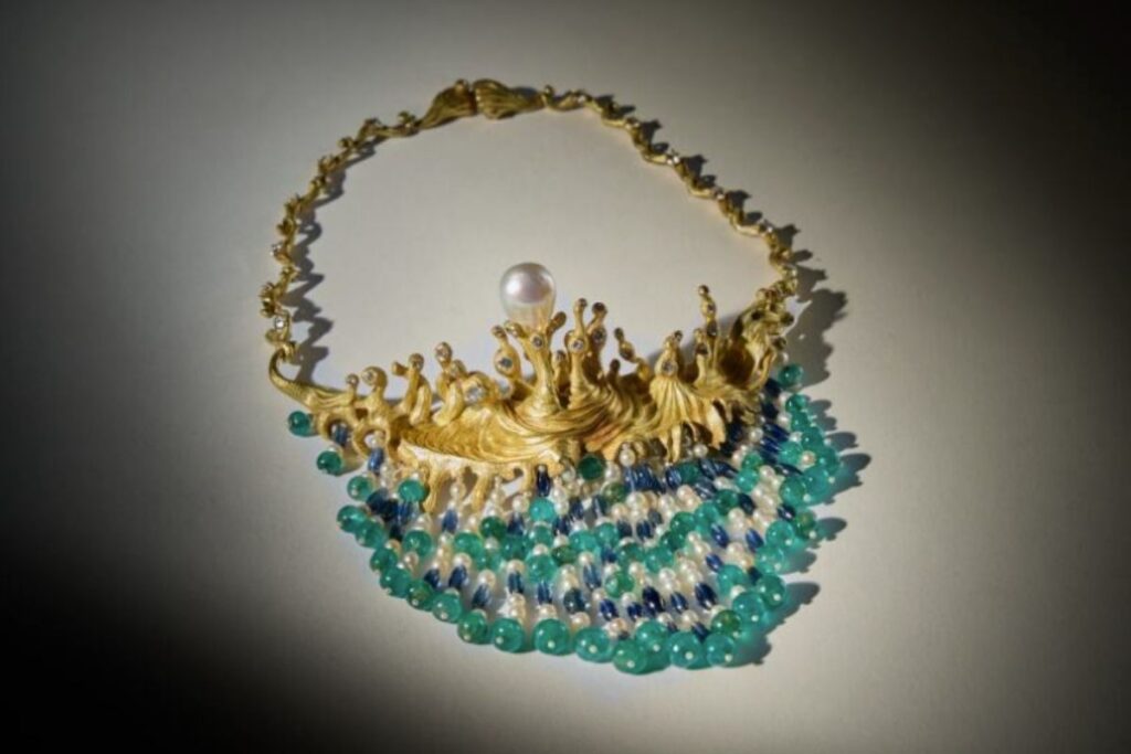 Swirling Sea Necklace