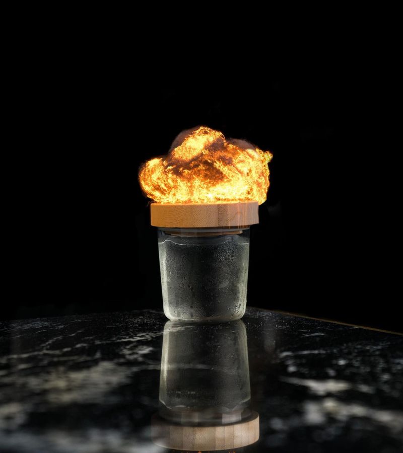 luxury Halloween cocktails