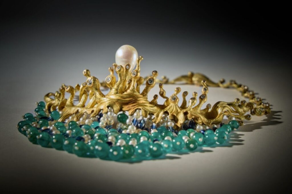 Swirling Sea Necklace