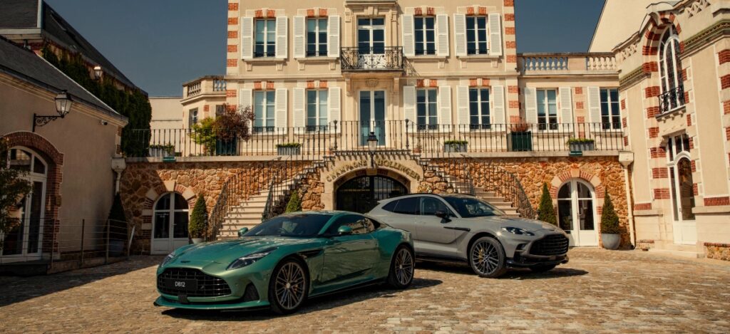 Aston Martin and Champagne Bollinger partnership celebrates shared values—heritage, mastery, and an unwavering pursuit of excellence—while redefining what it means to experience sophistication. / Photo Aston Martin