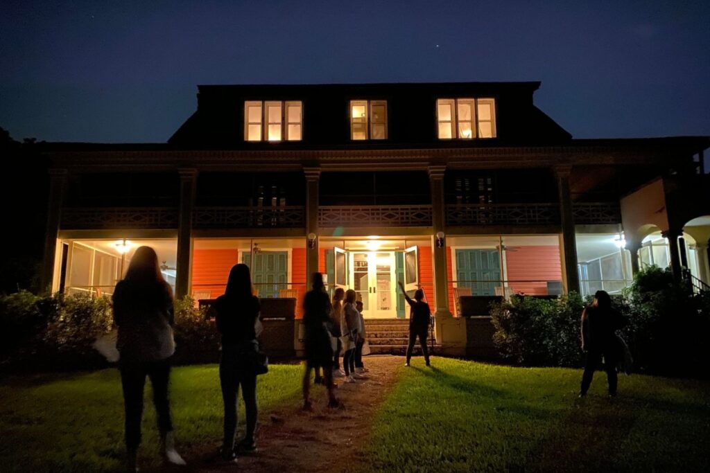 During October, the Deering Estate opens its doors for guided ghost tours led by paranormal experts who share chilling stories of past residents and mysterious occurrences / Photo via Deering Estate
