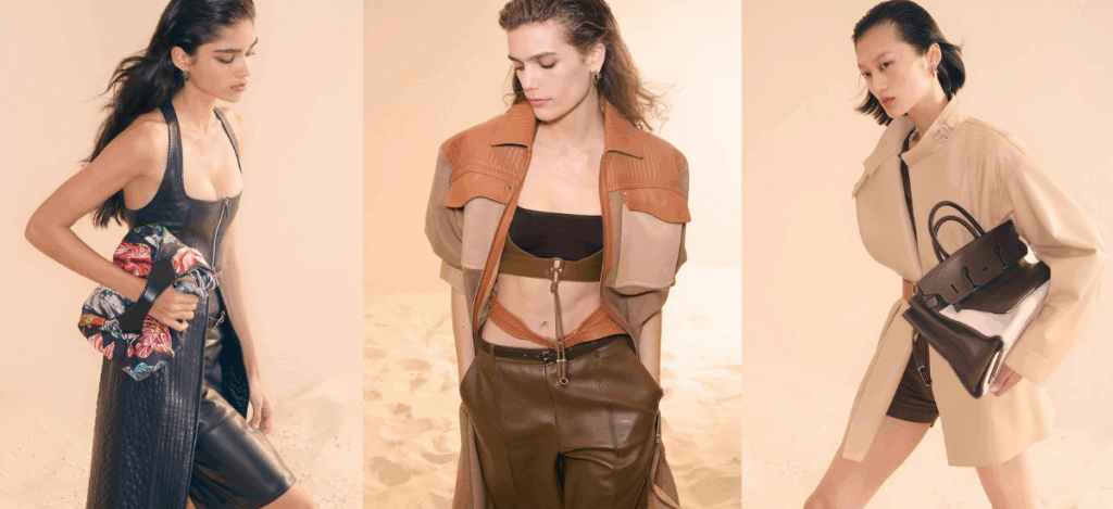 The collection moves away from rigid tradition and enters a world where elegance breathes with spontaneity. / Photo Hermes