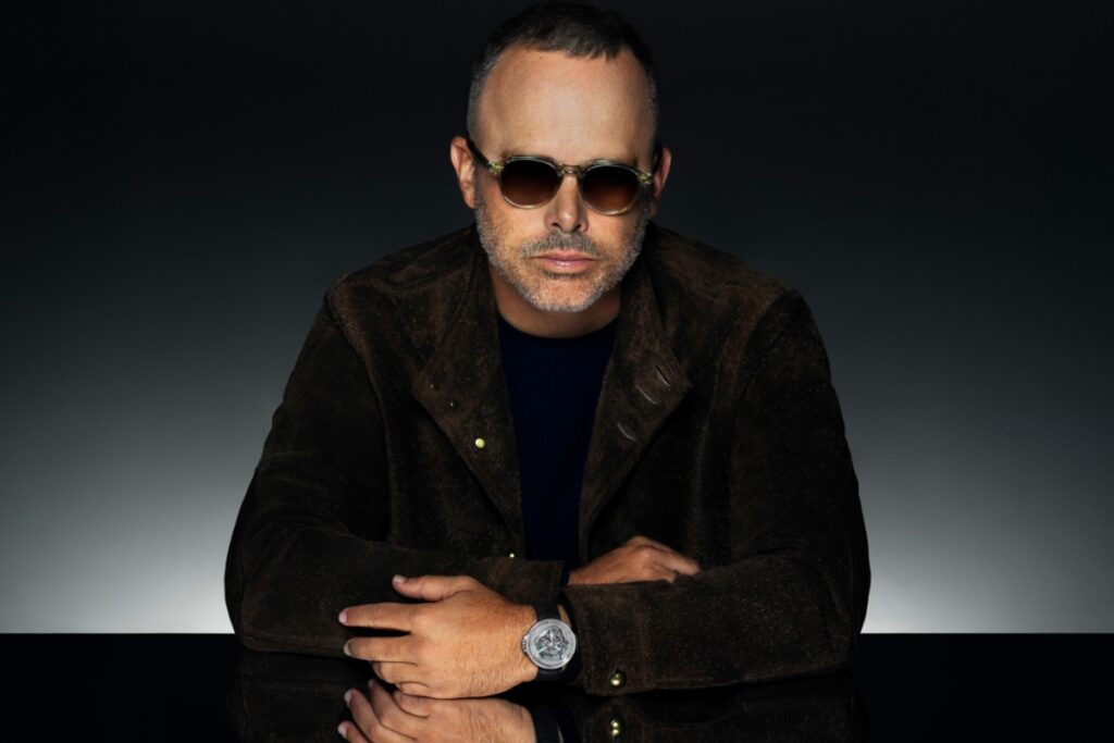 The result, officially called the Hublot MP-17 MECA-10 Arsham Splash Titanium Sapphire, is an ode to experimentation, technology, and art in motion. / Photo Hublot