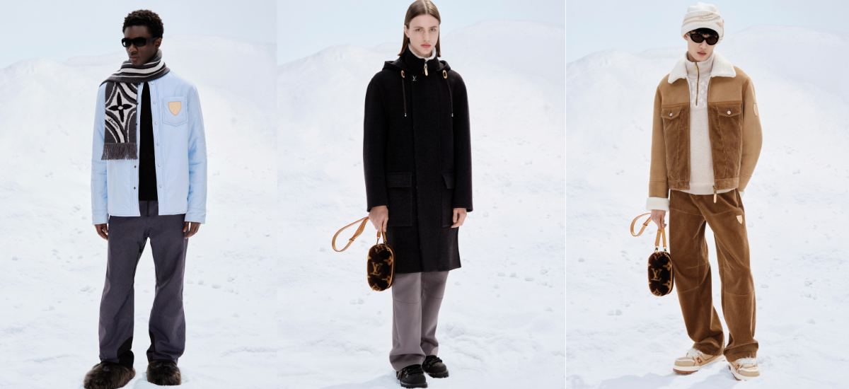 The Louis Vuitton 2026 Men’s Ski Capsule Collection blurs the boundaries between performance and couture. / Photo Louis Vuitton