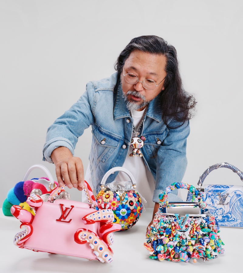 More than thirty international artists have contributed to this creative dialogue, from Beatriz Milhazes to Henry Taylor. / Photo Louis Vuitton