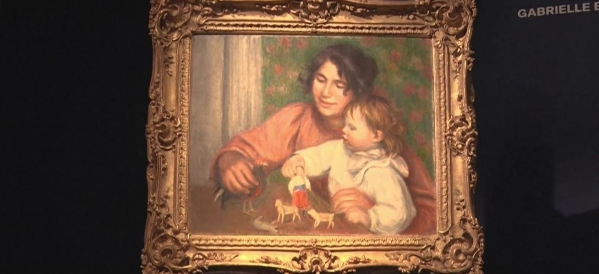 RENOIR L’enfant et ses jouets – Gabrielle et le fils de l’artiste