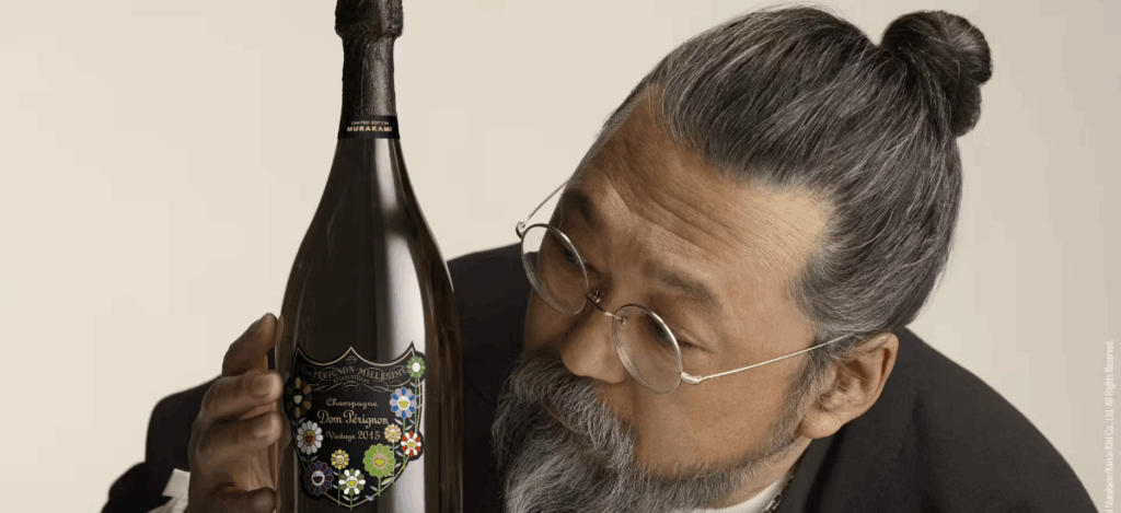 The collaboration between Takashi Murakami and Dom Pérignon is more than a fusion of art and luxury; it’s a dialogue between past and future, tradition and innovation / Photo LVMH