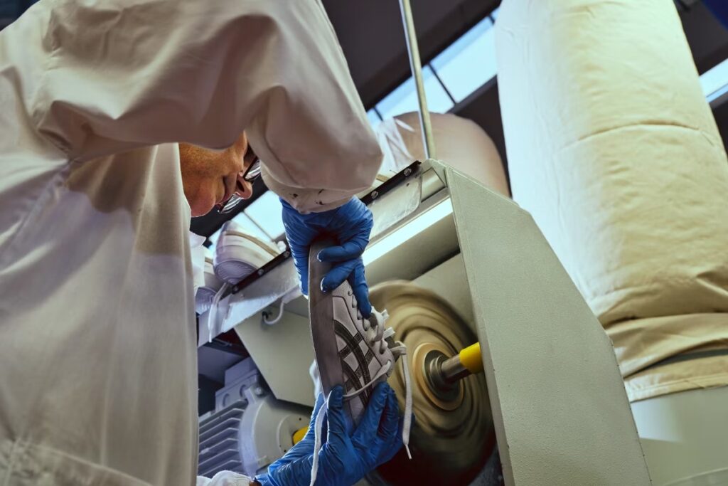 Andrea Pompilio serves as the creative director, leading the brand’s evolution with an eye for blending heritage craftsmanship and modern design. / Photo via Onitsuka Tiger