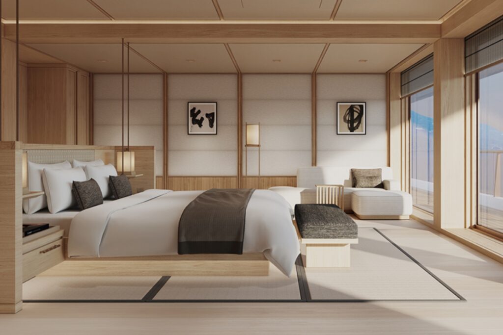 Amangati will be built at the T. Mariotti shipyard in Genoa, Italy, and is expected to debut in the spring of 2027. / Photo via Aman