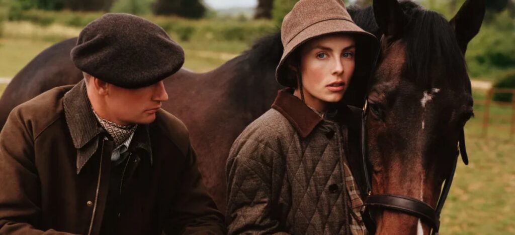 The collection’s palette draws deeply from the natural tones of the Scottish Highlands in autumn / Photo via Loro Piana