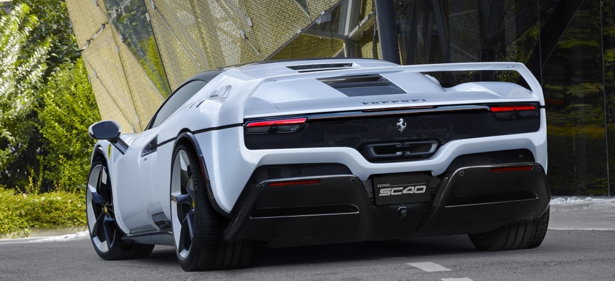 The Ferrari SC40 is a unique 