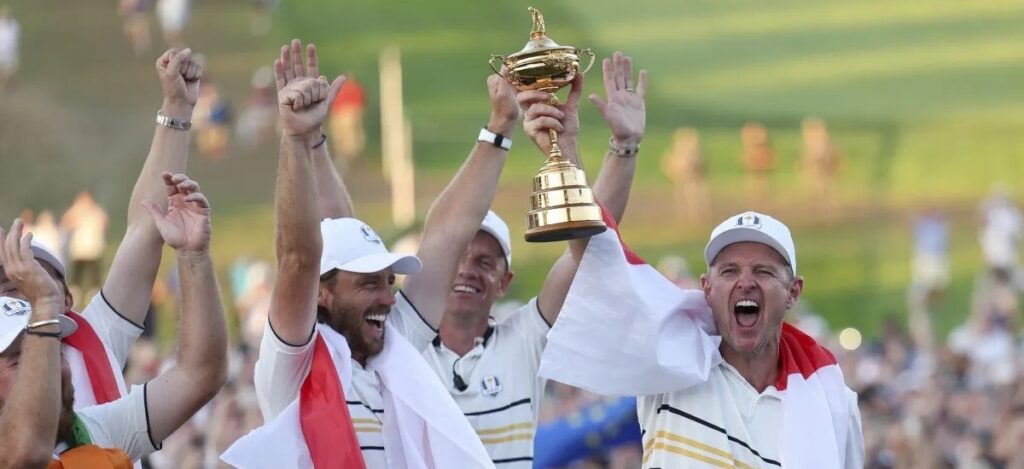 This year, Loro Piana partners once again with Team Europe for the Ryder Cup 2025 / Photo via Loro Piana