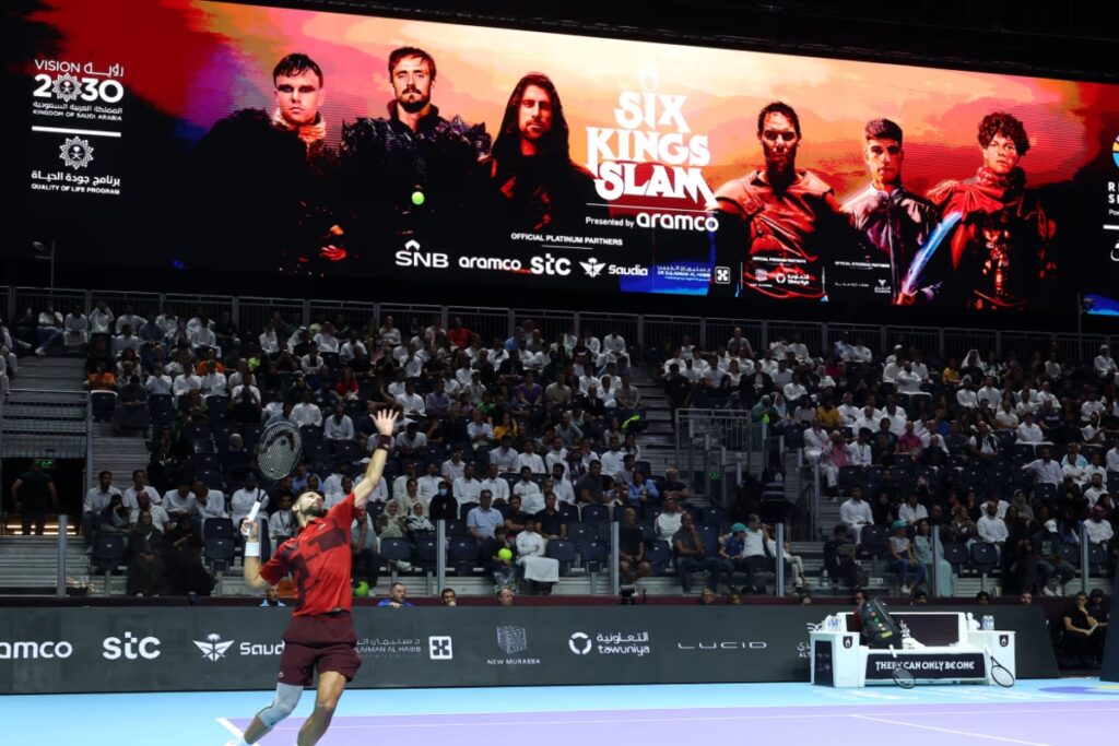 Unlike ATP tournaments that rely on strict ranking criteria, the Six Kings Slam follows its own rules of hierarchy. / Photo Six Kings Slam