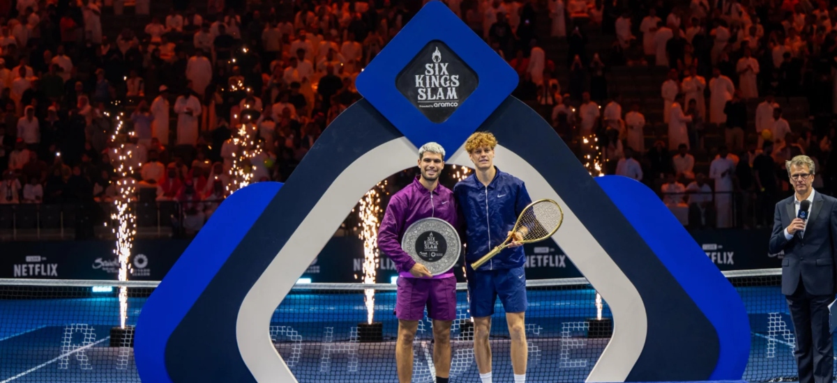 The Italian star claimed a commanding victory, sealing the title 6–2, 6–4, in a masterclass that reaffirmed his place among the sport’s elite / Photo via Riyadh Season