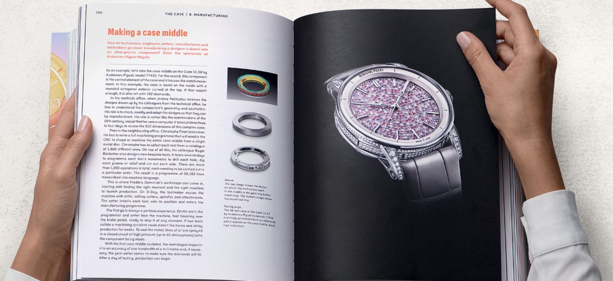 Published by the esteemed French publisher Flammarion, The Watch: Stories and Savoir-Faire is an almost 600-page masterpiece by Audemars Piguet that goes beyond a simple history book / Photo via Audermars Piguet