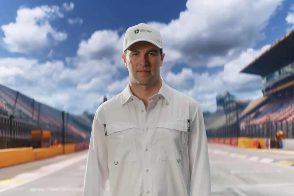 Each garment in the Checo Pérez clothing line carries a subtle reference to the driver’s world. /Photo Checo Perez