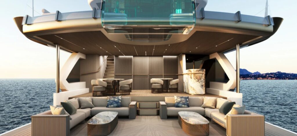 Each new collaboration between couture houses and shipyards introduces a new standard of maritime sophistication, turning the ocean into a moving gallery of design. / Photo Elie Saab