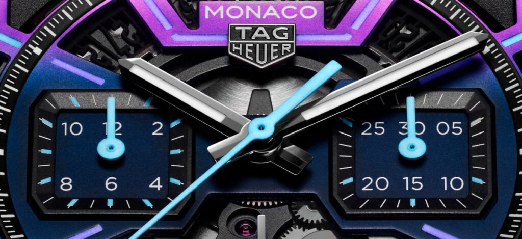 The night holds a magnetic allure, especially in motorsport. Speed intensifies under artificial light, and engines roar with cinematic force / Photo TAG Heuer