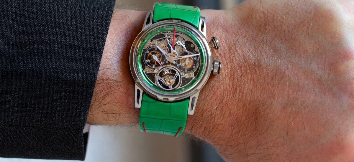 LOUIS MOINET TOURBILLON GREEN